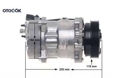 ACP44000S BEHR MAHLE KLİMA KOMPRESSÖRÜ